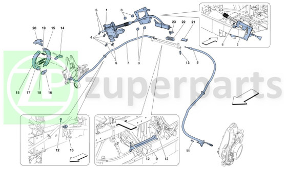 06. Ferrari 458 Italia SCREW 6X20 (Parking-11568124)