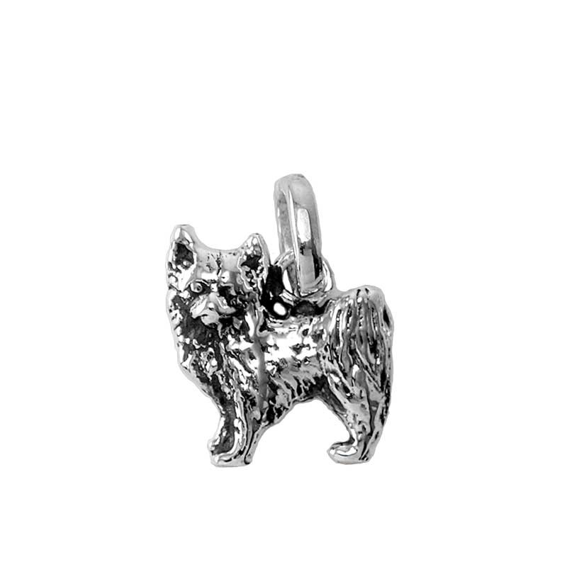 Chihuahua Medium Charm Dog Charms Sterling Silver Dog Jewelry