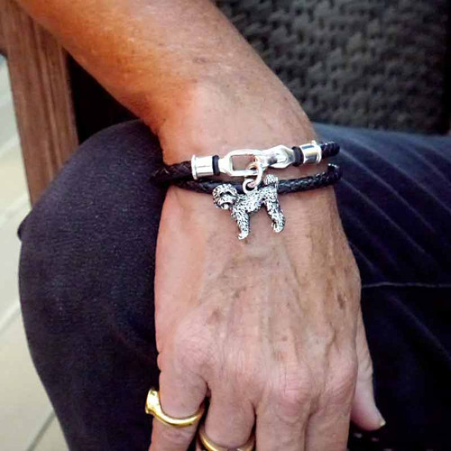 Wrap Braided Leather Bracelet