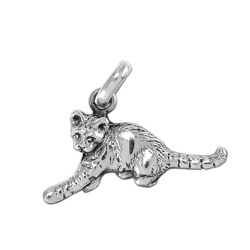 Kitten Cat Medium Charm