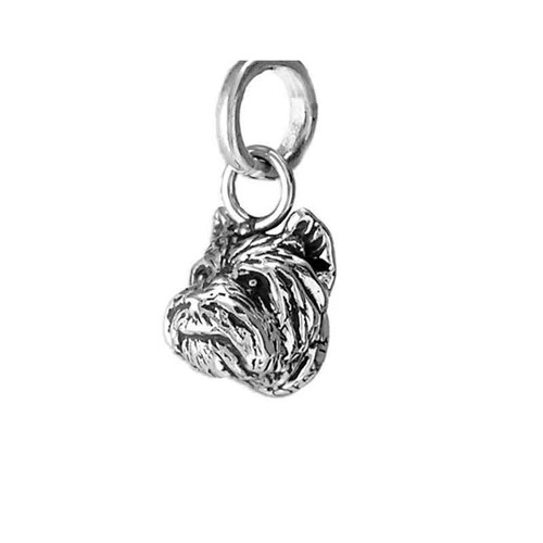 Yorkie Head Pendant