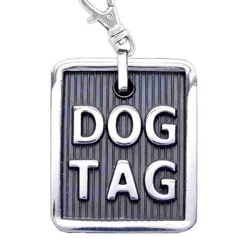 Dog Tag ID Silver