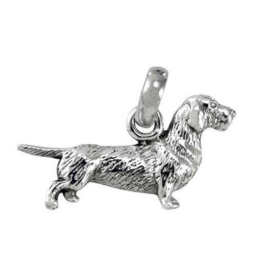 Wire Haired Dachshund Large Charm