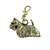 Scottish Terrier Brass Zipper Pull