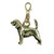 Beagle Hound Brass Zipper Pull