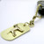 Nautical Key chain with ARFtag attached - all brass