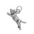 Flying Cat Small Charm