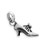 Laced High Heel Shoe Charm