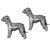 Bedlington Terrier Cufflinks