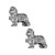 Old English Sheepdog Cufflinks