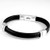 Box Clasp Rubber Bracelet Mens