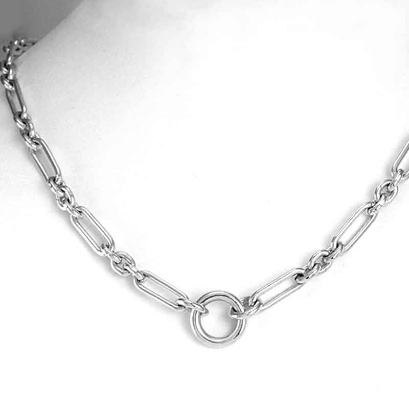 Buy Albanian Necklace Chain Turkish Handmade Chain Solid Sterling Silver  4.8 Mm 925 Silver Chain Necklace Men Women Gift Online in India - Etsy
