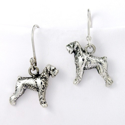 schnauzer earrings