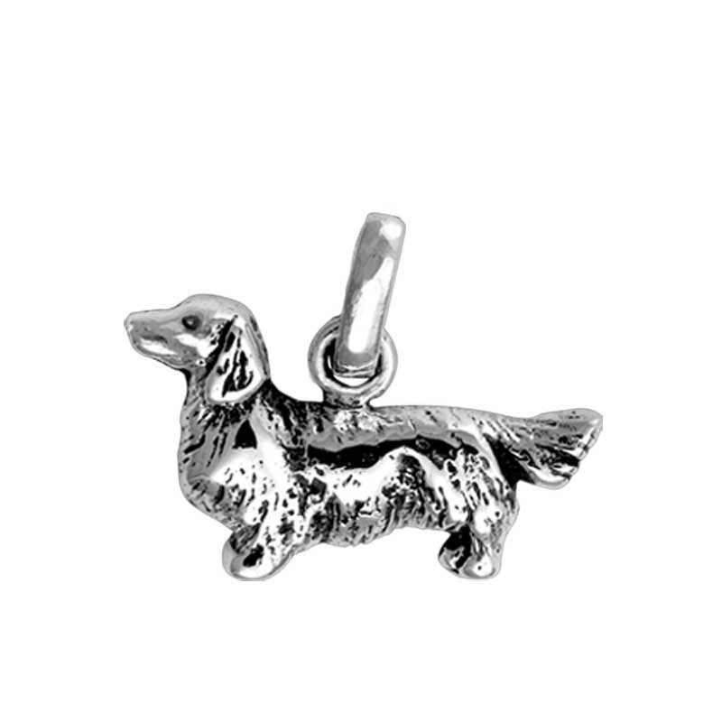 Dachshund Long Haired Charm Medium