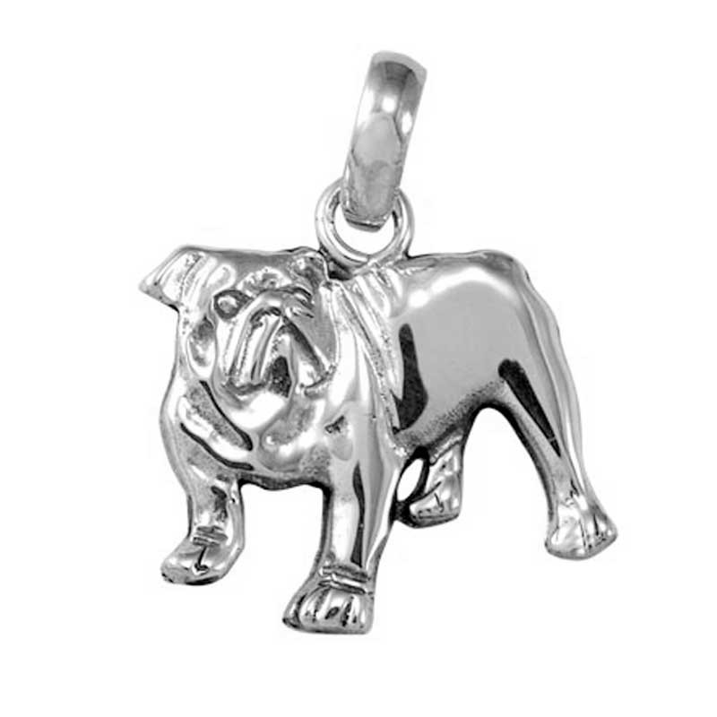 Bull Dog Bag Charms Brown