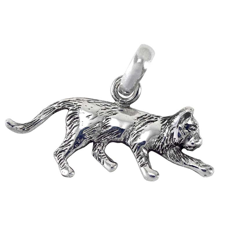 Stalking Cat Charm Large