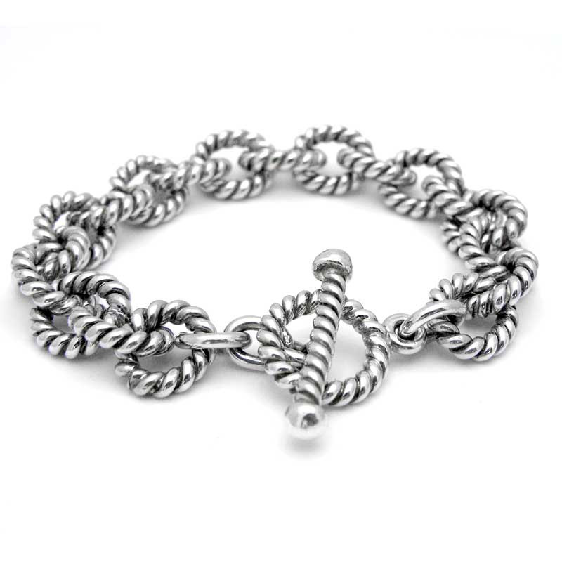 Heavy Men's Solid Silver Personalised Identity Bracelet - 14.50mm Width