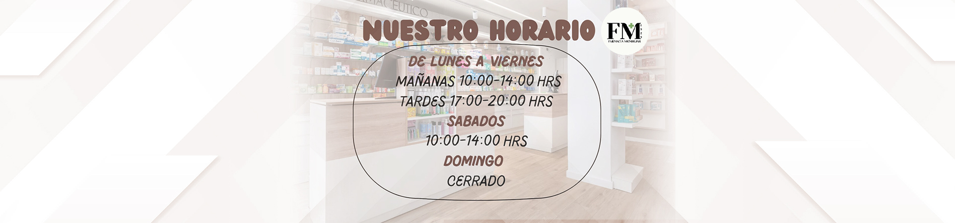 Farmacia Mondéjar horario
