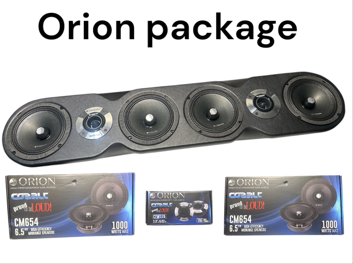 Universal 38” speaker rack w/ 4x 6.5