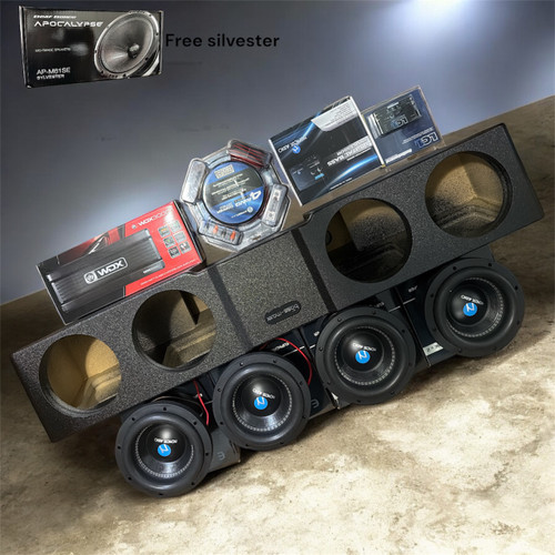 CHEVY,GMC ,F150 ,F250 ,F350  truck bass package/nemesis