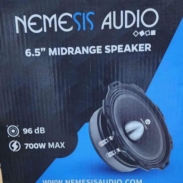 Nemesis Audio NA-65MR 6.5" Bullet Midrange Loudspeaker 700 Watts (Single)