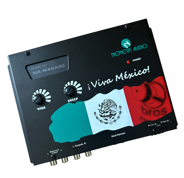 Nemesis Audio NA-MXBASS Car Audio Digital Bass Processor /mexico edition