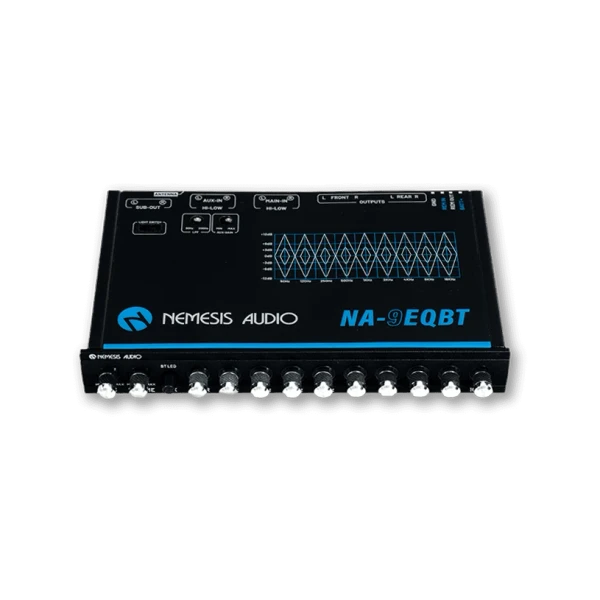 Nemesis Audio NA-9EQBT 9-Band Bluetooth Equalizer w/ 6V Output