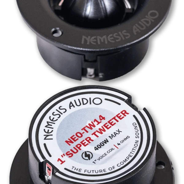 Nemesis Audio NEO-TW14 1-Inch Neodymium Super Tweeter Pair