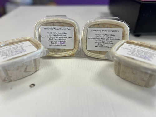 7  Day Weekly Overnight Oat Prep (Mon-Sun)