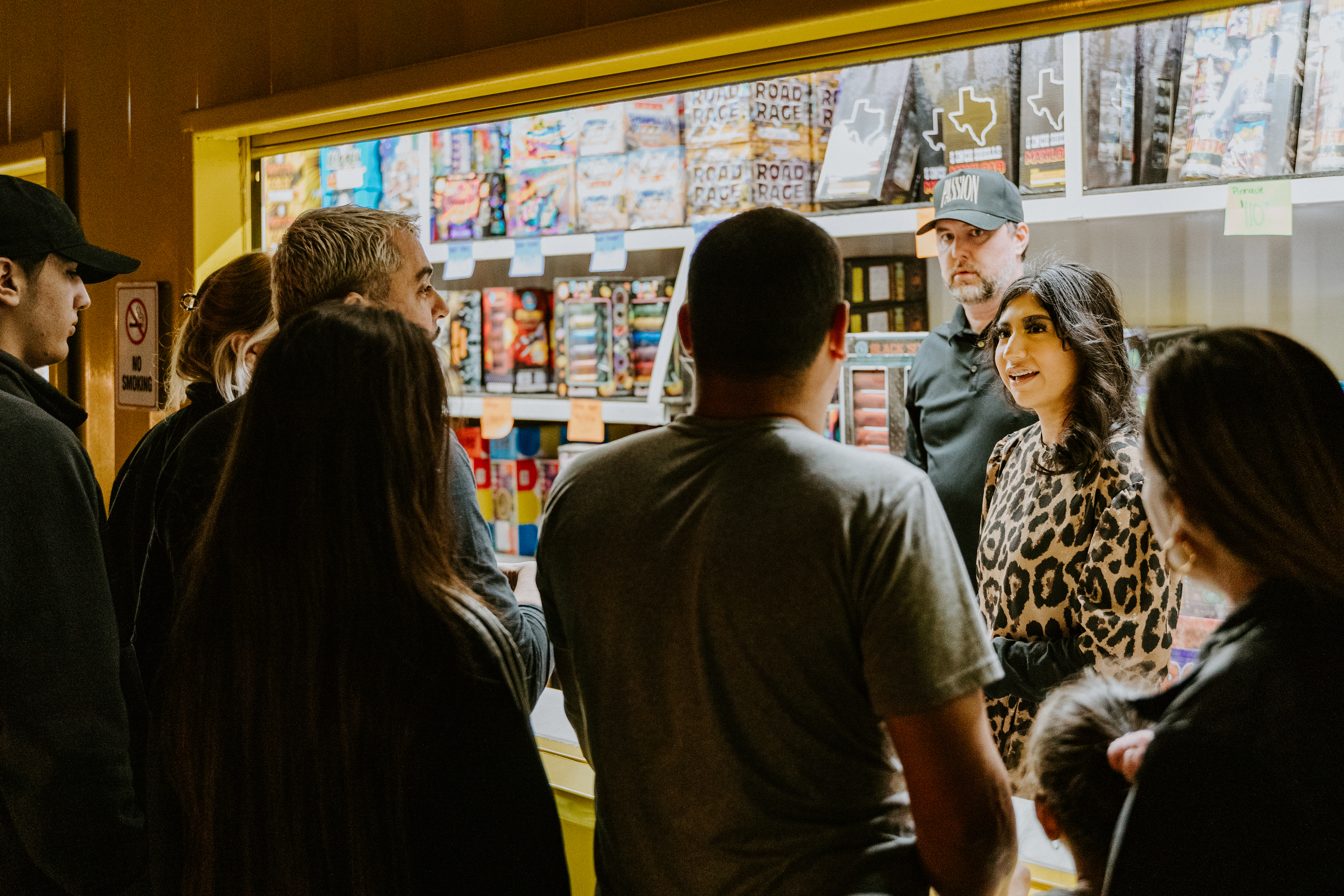 Johnny Fireworks customer celebration fireworks display