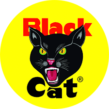 Black Cat Fireworks Brand Logo