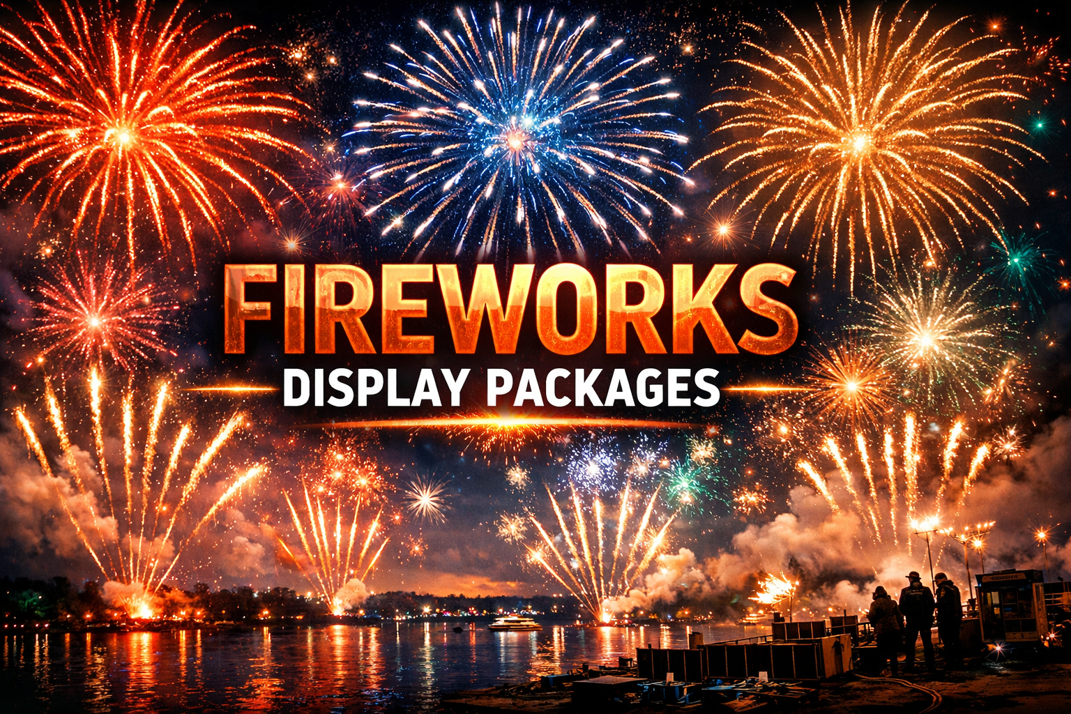 Professional fireworks package planning and show sequencing