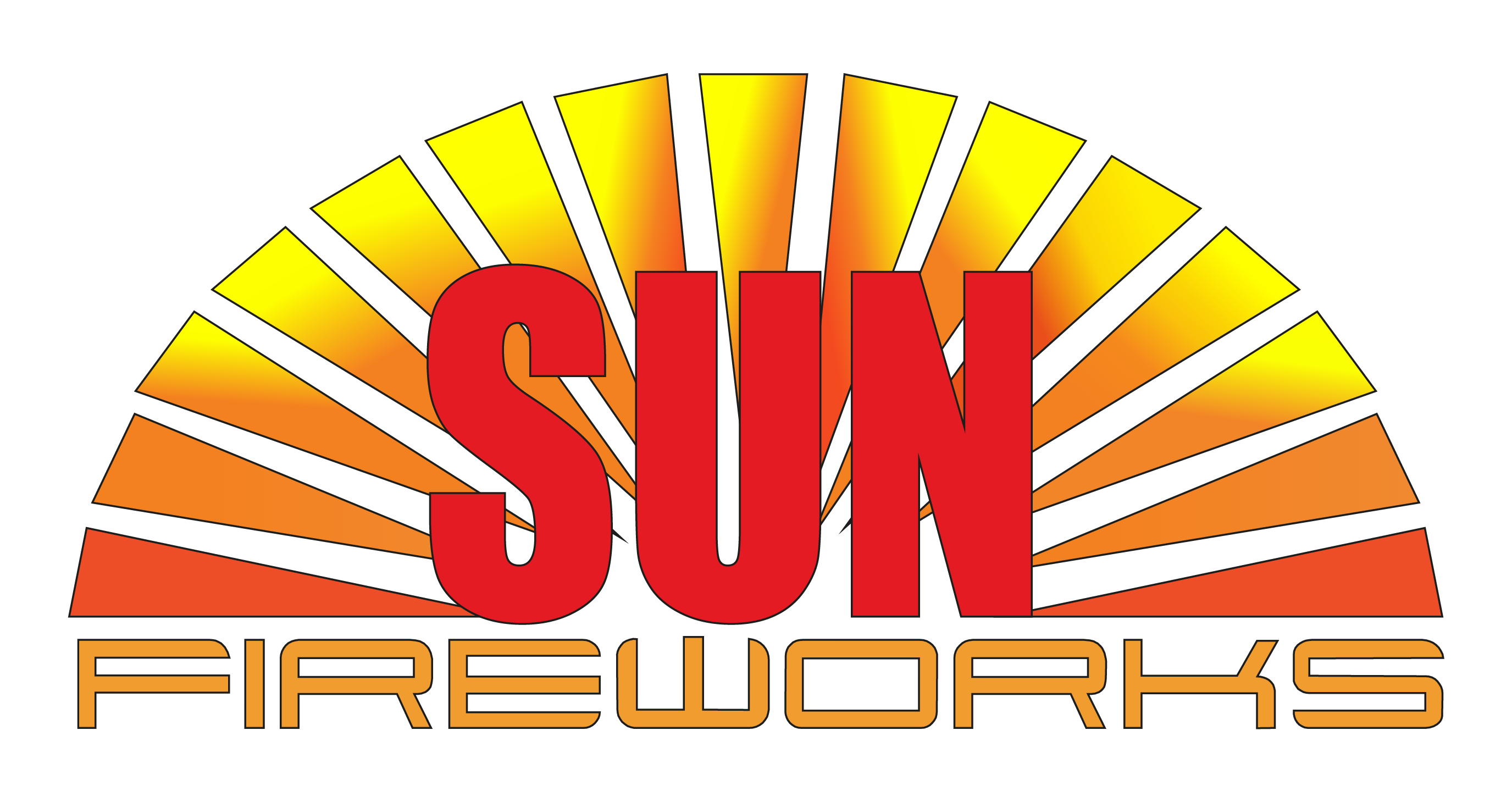 Suns Fireworks Brand Logo