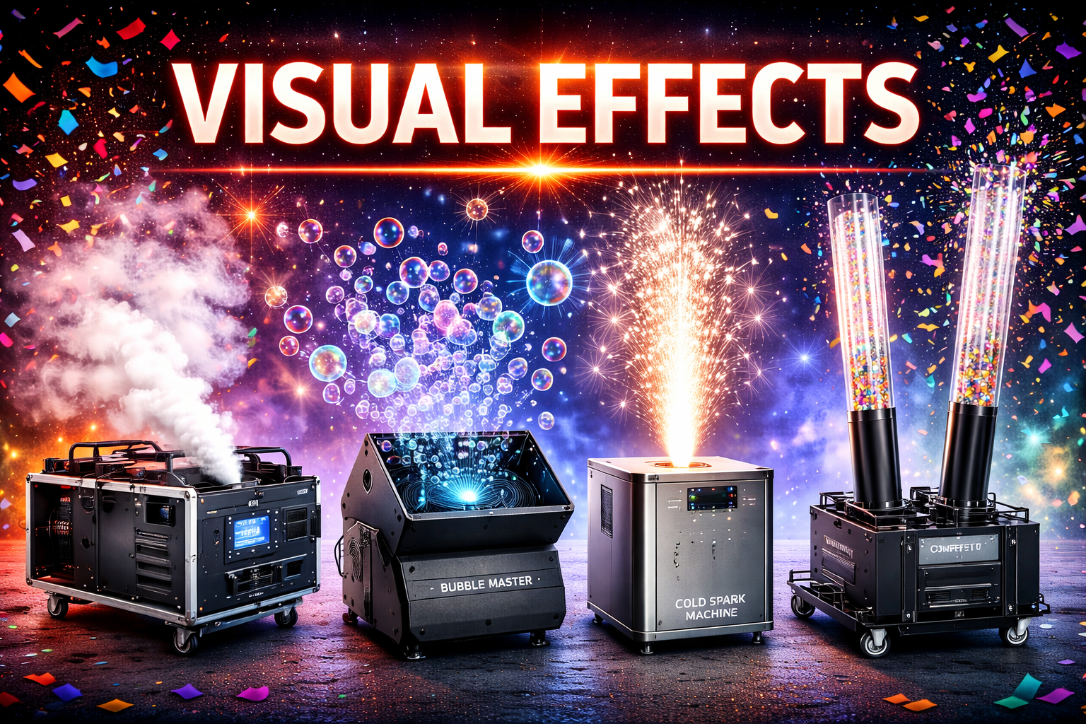 Visual effects quote section image for Lucky Pyrotechnics
