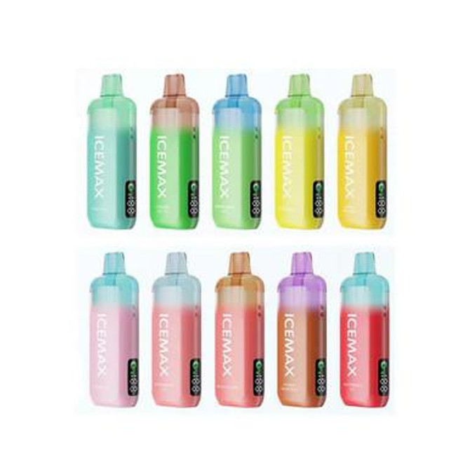  [5-Pack Bundle Sale]ICEMAX 12K 3mg Disposable 