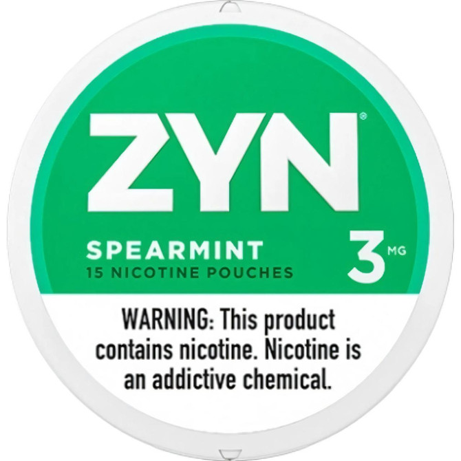  ZYN Nicotine Pouches -Spearmint 