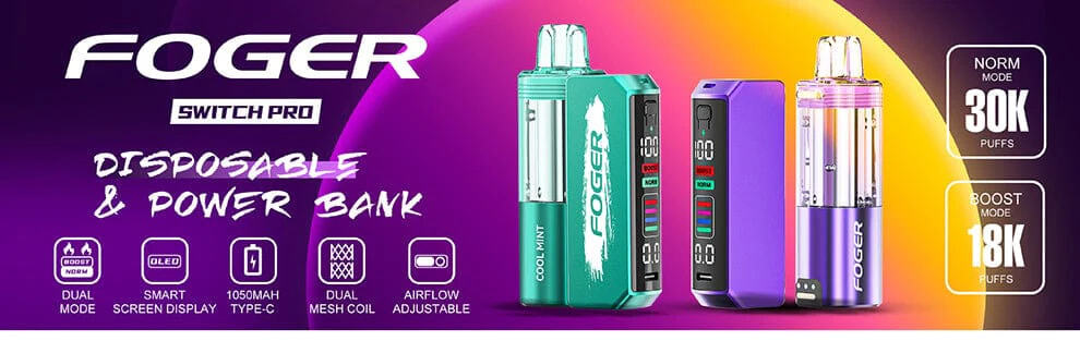 Foger Switch Pro 30K Disposable Vape 
