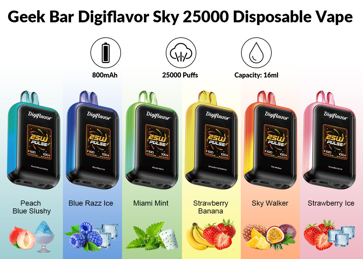 Geek Bar Digiflavor Sky 25K Disposable