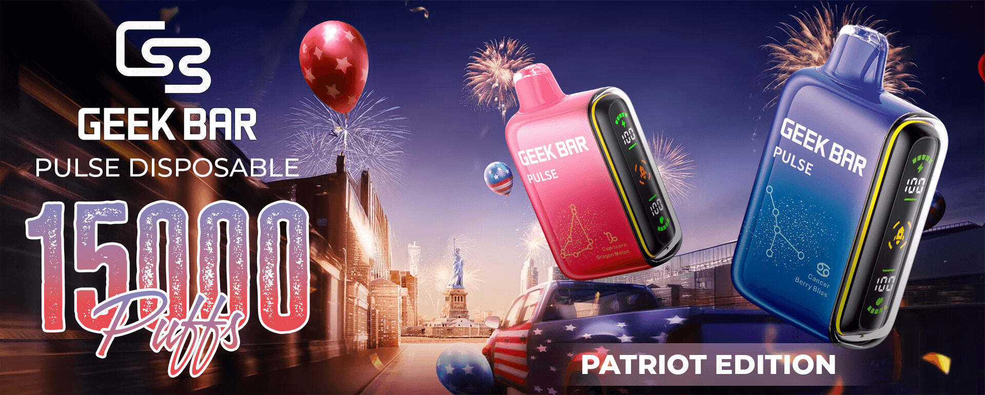geek bar pulse 15000 puffs disposable