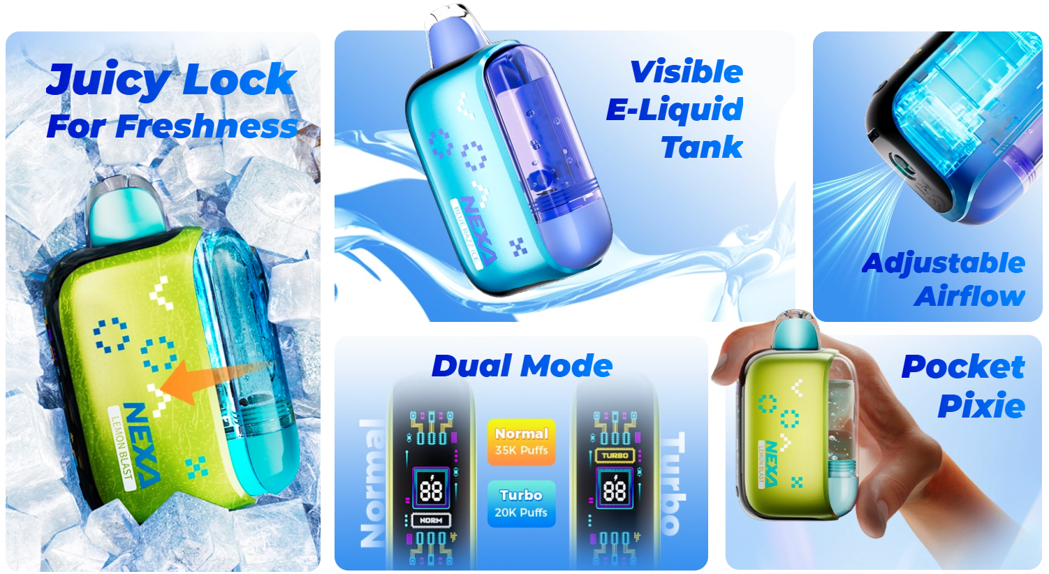 Nexa Pix 35K Disposable Vape