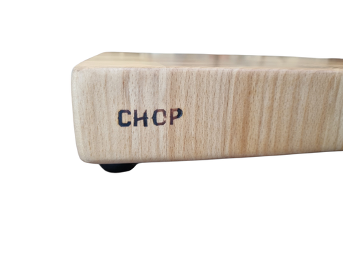 Large beech end grain block
