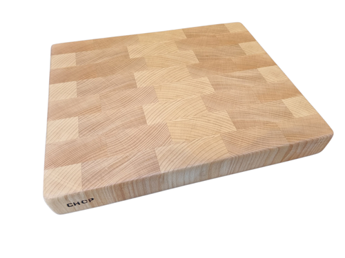 Large beech end grain block