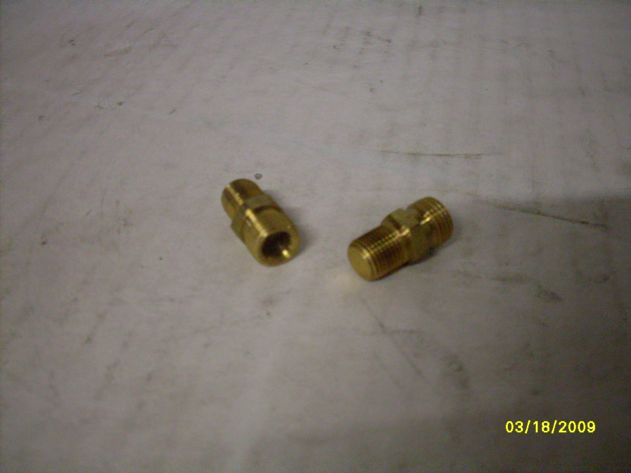 BRASS GAS ORIFICE #80 FOR HORIZONTAL BROODER PILOT - Northeast