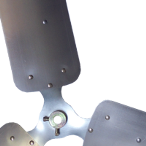 20" ALUMINUM BLADE 3 WING 25 DEGREE PITCH
