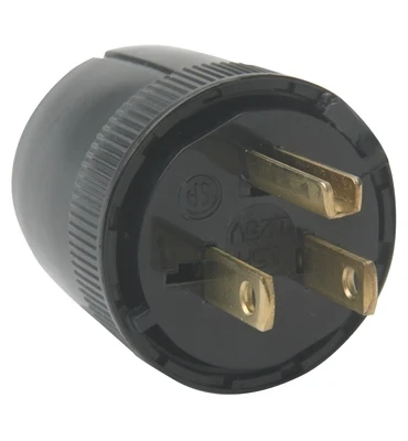 Male Plug Connector 220v 15a