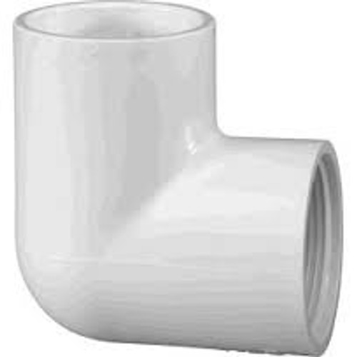 PVC ELBOW 1/2" SLIP X THREAD SCHEDULE 40