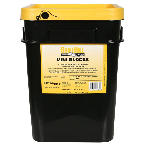 20 LBS. BUCKET BOOTHILL MINI BLOCKS Bait