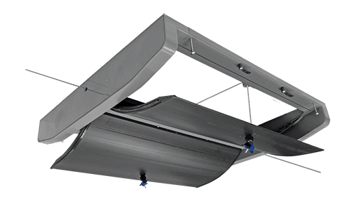 DL3127 and DL4727 Insulated Actuated Air Inlets are great for minimum to maximum ventilation when you need precise control of air movement.