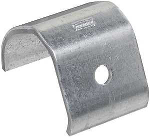 National Hardware N193-847 Round Rail Splice Collar, Steel, Galvanized