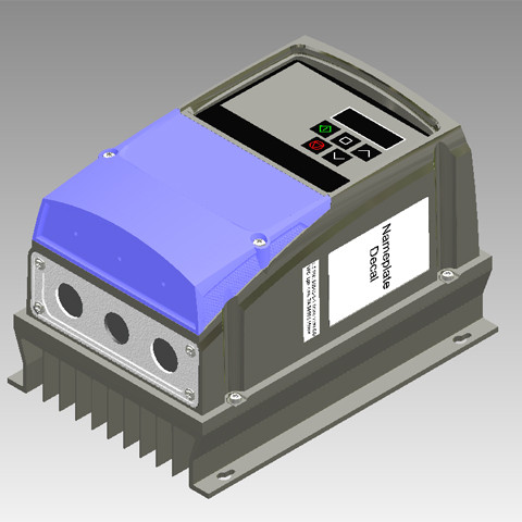 3ph 380-480v 4.1a VFD for 56704 Motor 56541-3-2 Chore-Time